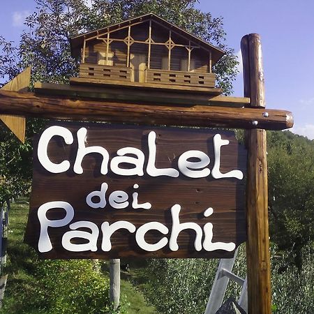 Bed and Breakfast Chalet Dei Parchi Saracinesco Exterior foto